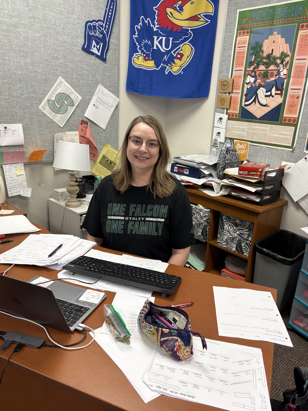 Math teacher Allison Jones